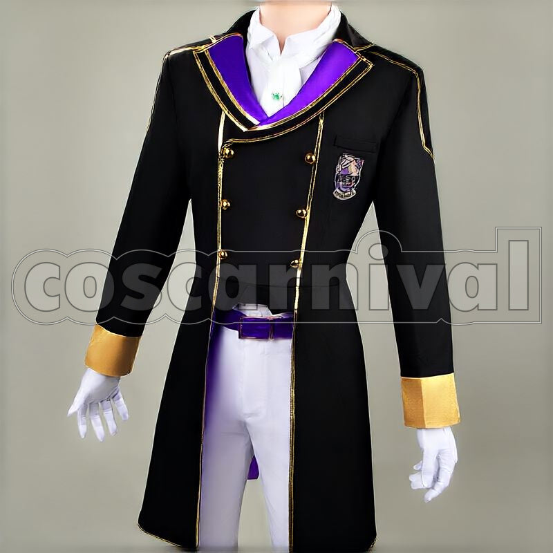 Zigvolt Equestrian Club Club Wear Cosplay cosplay costume from Disney Twisted-Wonderland Sebek, front view 5