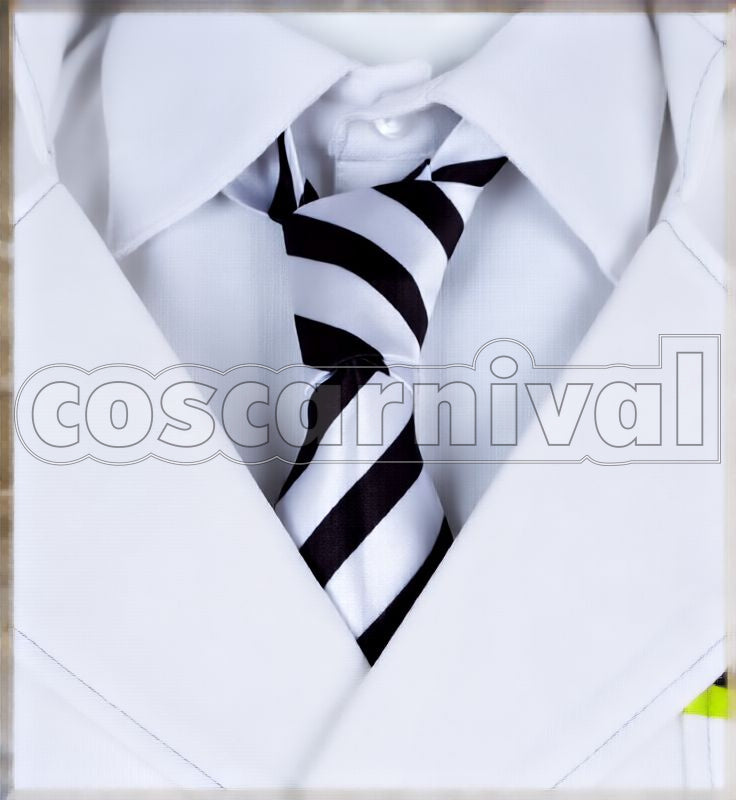 Zigvolt Lab Coat Cosplay cosplay costume from Disney Twisted-Wonderland Sebek, detail-1