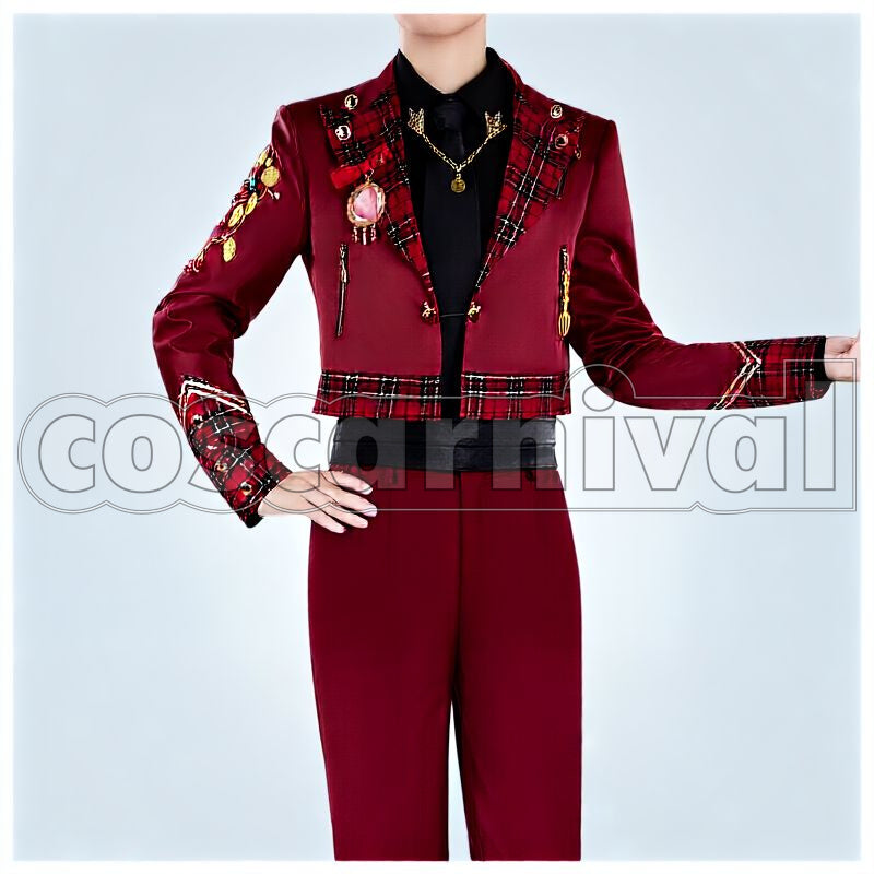 La Bonbonnière Cosplay cosplay costume from Disney Twisted-Wonderland Silver, front view 1