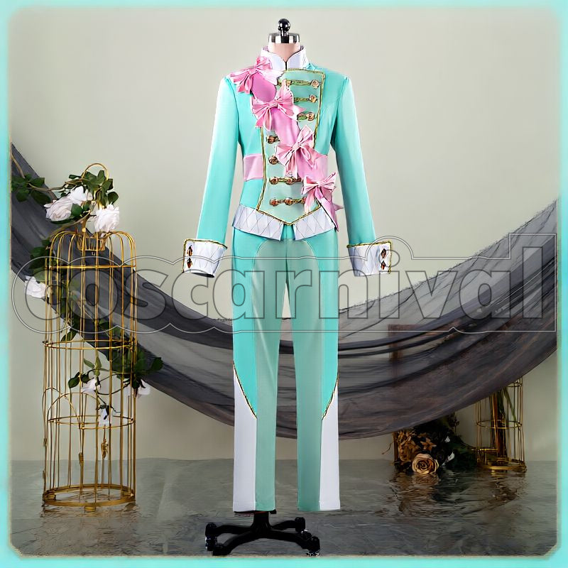 White Rabbit Fest Cosplay cosplay costume from Disney Twisted-Wonderland Silver, front view 2