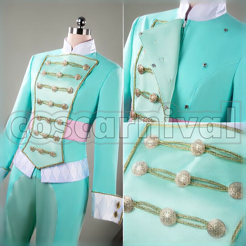 White Rabbit Fest Cosplay cosplay costume from Disney Twisted-Wonderland Silver, front view 5