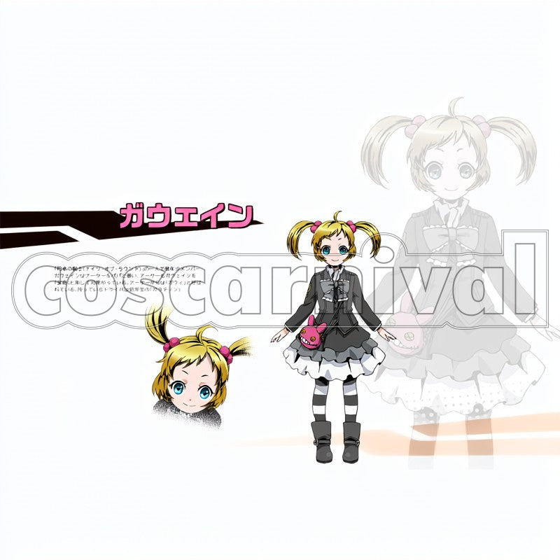 Gawain cosplay costume from Divine Gate, detail-1