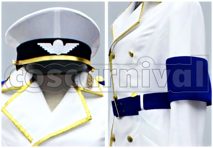Execution Uniform White Cosplay cosplay costume from DOLLS Special, detail