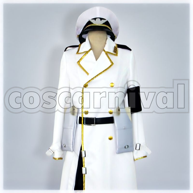 Uniform White (New Edition) Cosplay cosplay costume from Dolls Tokkei, front view