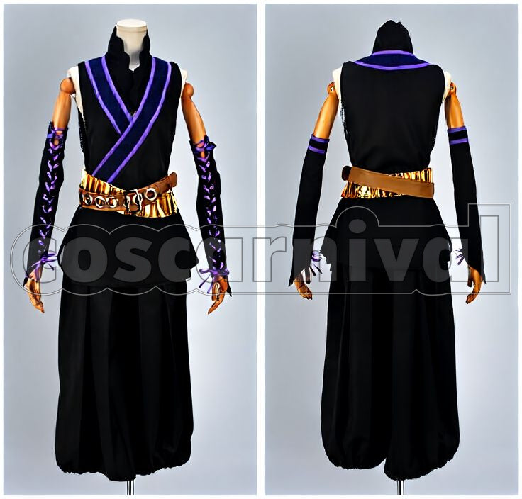 Warau Shirasu Kinjō Ninja Outfit Cosplay cosplay costume from Donten ni, detail-1
