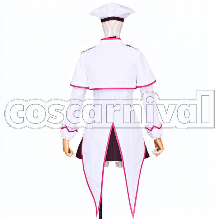 shiruvia rotoreamon Silvia Lautreamont cosplay costume from Dragonar Academy, back view