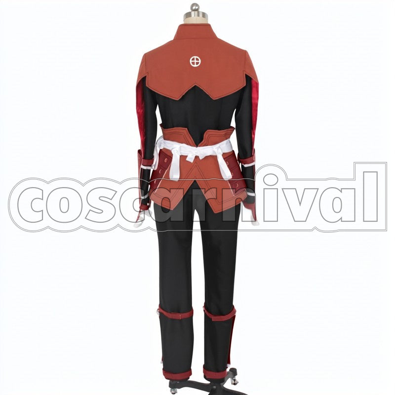 Toyohisa Shimazu cosplay costume from Drifters, back view