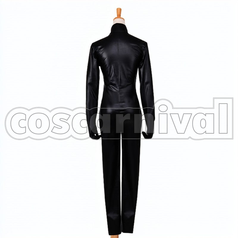 Celty Sturluson cosplay costume from Durarara!!, back view