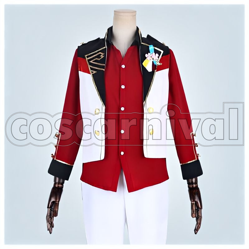 Akatsuki Kuro Kiryu 4th Anniversary Class Scout Cosplay cosplay costume from Ensemble Stars!, front view