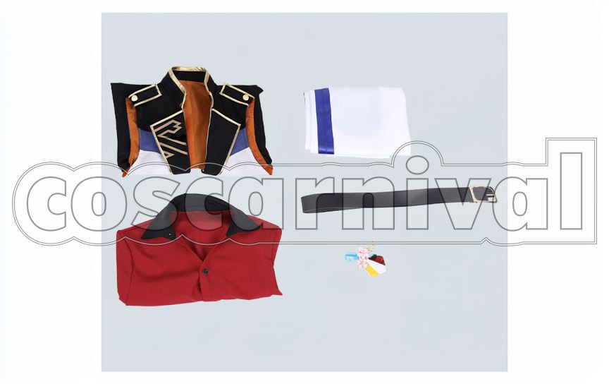 Akatsuki Souma Kanzaki 4th Anniversary Class Scout Cosplay cosplay costume from Ensemble Stars!, set view