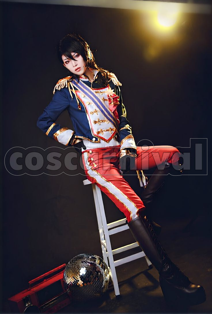 Album Series Five Oddballs Rei Sakuma Cosplay cosplay costume from Ensemble Stars!!, front view 1