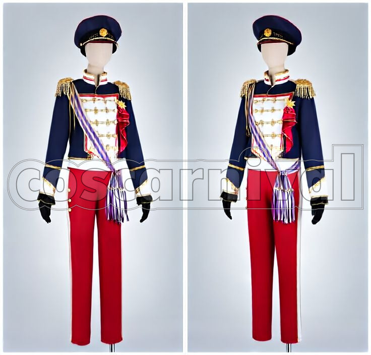 Album Series Five Oddballs Rei Sakuma Cosplay cosplay costume from Ensemble Stars!!, front view 3