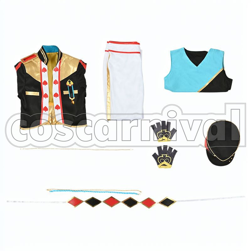 ALKALOID Hiiro Amagi Cosplay cosplay costume from Ensemble Stars!!, set view
