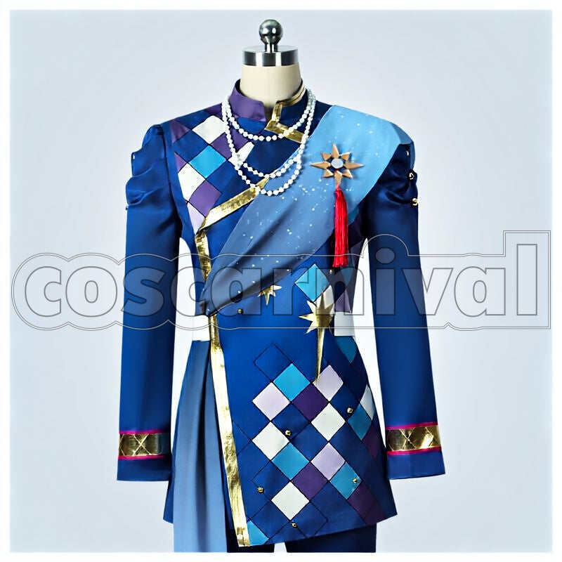 Arashi Narukami, Ritsu Sakuma Divided Yumenosaki/Hope-Bridging Tanabata Cosplay cosplay costume from Ensemble Stars!!, front view 1