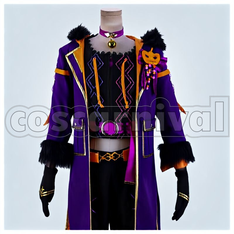 Cacophony Whirling Horror Night Halloween Makoto Yuuki Cosplay cosplay costume from Ensemble Stars!, front view 1