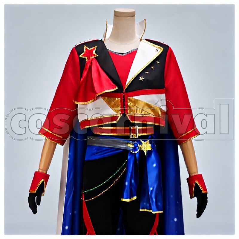 Chiaki Morisawa Baton Pass! Repayment Festival of Tears and Bonds Cosplay cosplay costume from Ensemble Stars!, front view 1