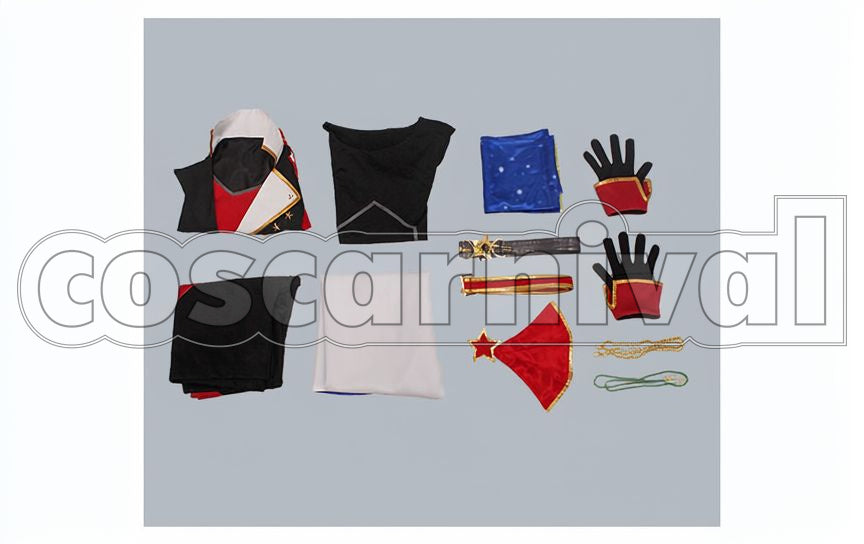 Chiaki Morisawa Baton Pass! Repayment Festival of Tears and Bonds Cosplay cosplay costume from Ensemble Stars!, set view