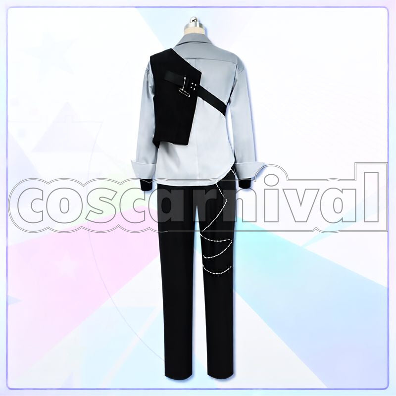 Cover Song Project Vol.7 ALKALOID Cosplay cosplay costume from Ensemble Stars!!, alkaloid 600 back view