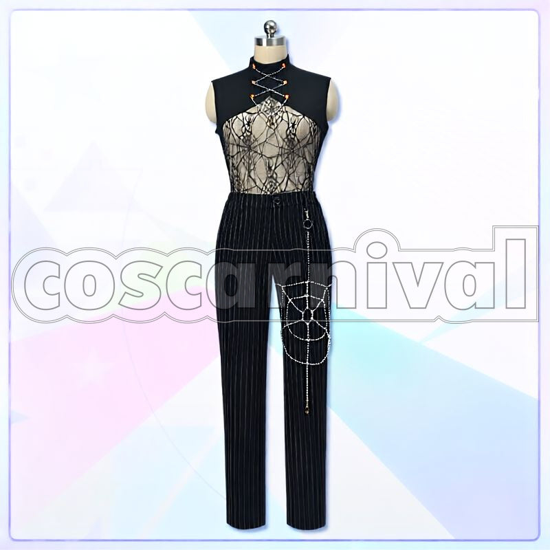 Crazy:B Niki Shiina, Rinne Amagi, HiMERU Helter-Spider MV Outfit Cosplay cosplay costume from Ensemble Stars!!, front view 4
