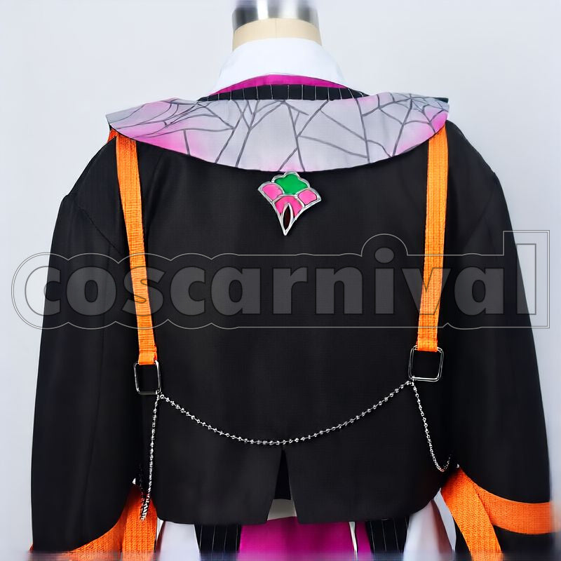 Crazy:B Niki Shiina, Rinne Amagi, HiMERU Helter-Spider MV Outfit Cosplay cosplay costume from Ensemble Stars!!, back view 3