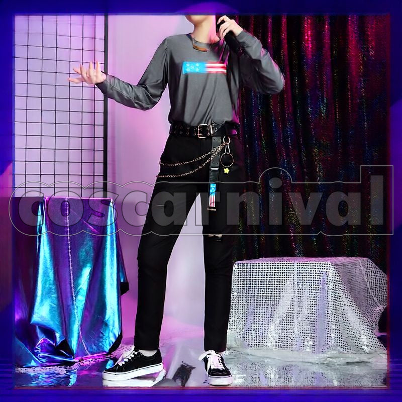 Crazy:B, UNDEAD 7th Anniversary U.S.A. Cover Live Outfit Cosplay cosplay costume from Ensemble Stars!!, front view 4