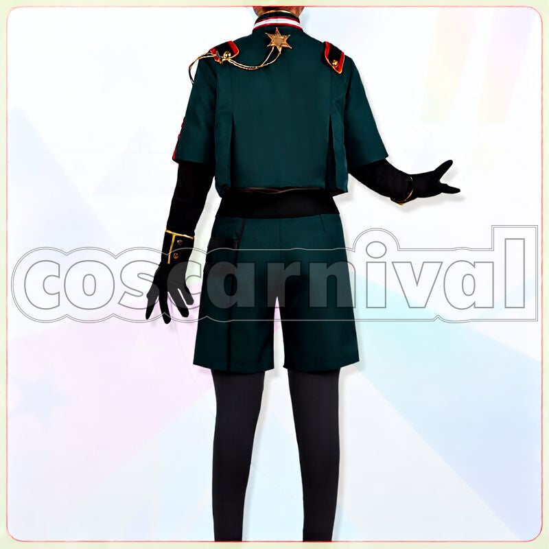 Double Face Kohaku Oukawa Cosplay cosplay costume from Ensemble Stars!!, back view