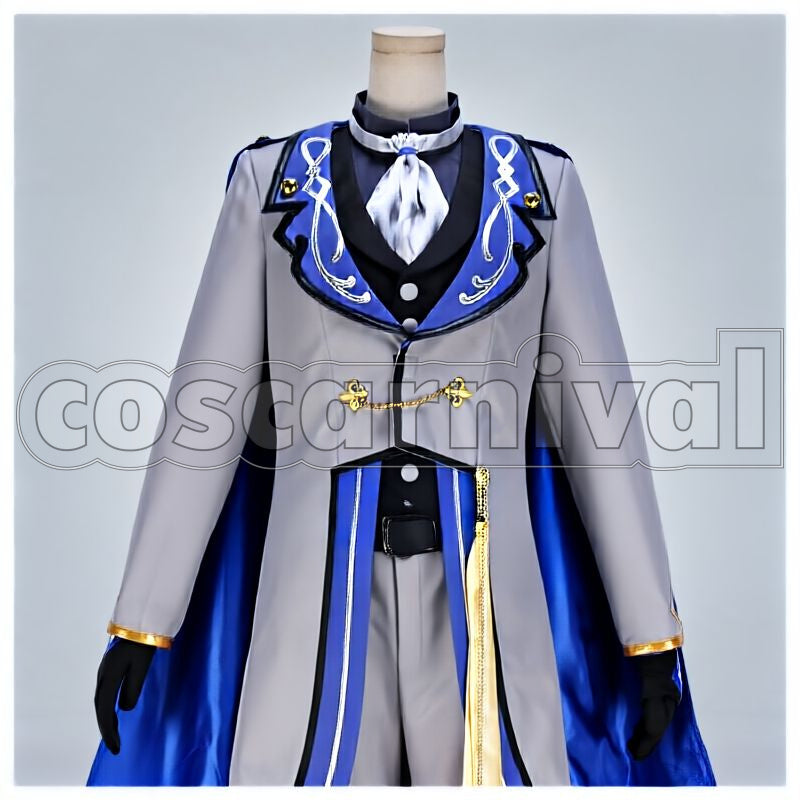 Eichi Tenshouin, Tsumugi Aoba Reminiscence*Monochrome Checkmate Cosplay cosplay costume from Ensemble Stars!, front view 1