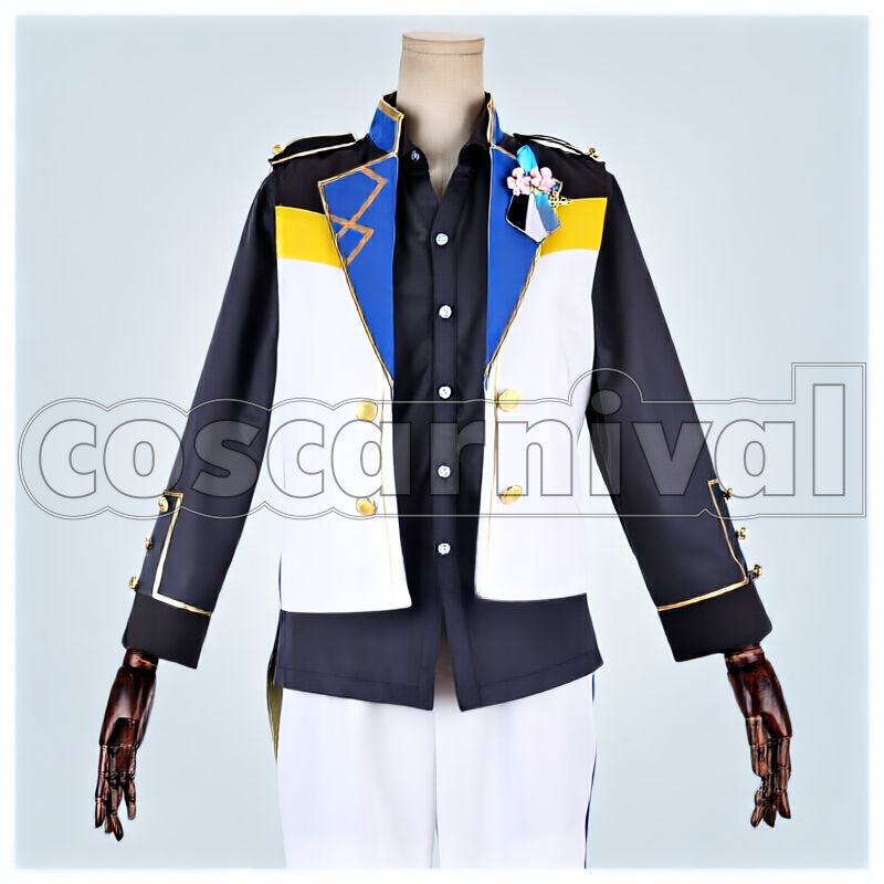 Eve Jun Sazanami 4th Anniversary Class Scout Cosplay cosplay costume from Ensemble Stars!, front view