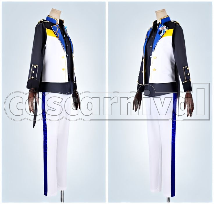 Eve Jun Sazanami 4th Anniversary Class Scout Cosplay cosplay costume from Ensemble Stars!, side view