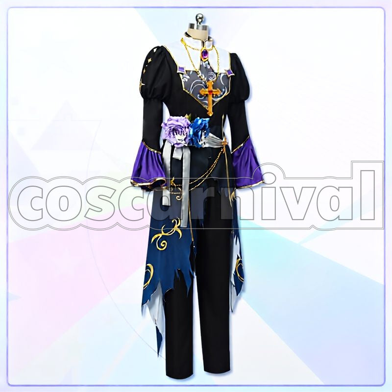 fine All Members Halloween Live Outfit Cosplay cosplay costume from Ensemble Stars!!, front view 3