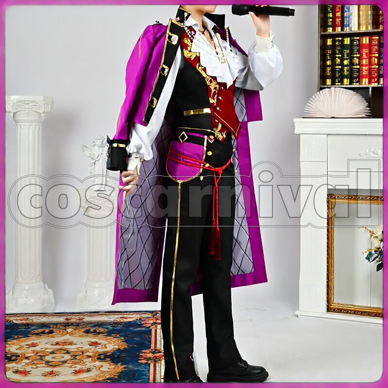 Gekkou Kitan Akatsuki Kuro Kiryu Cosplay cosplay costume from Ensemble Stars!!, front view 3