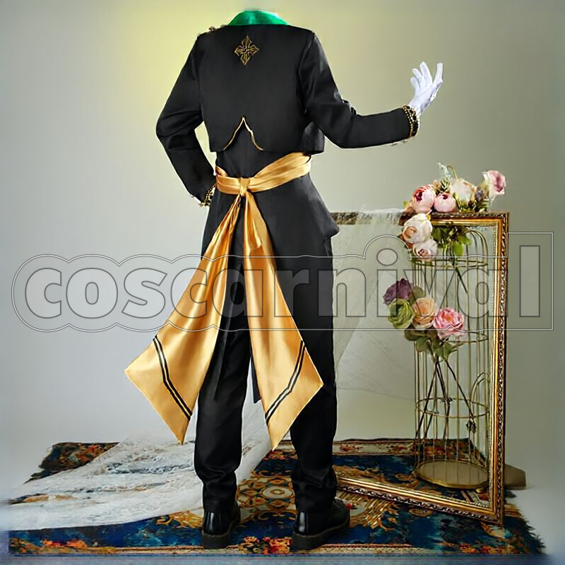 Hiiro Amagi, Yuzuru Fushimi, Adonis Otogari Fair Waltz Cosplay cosplay costume from Ensemble Stars!!, back view