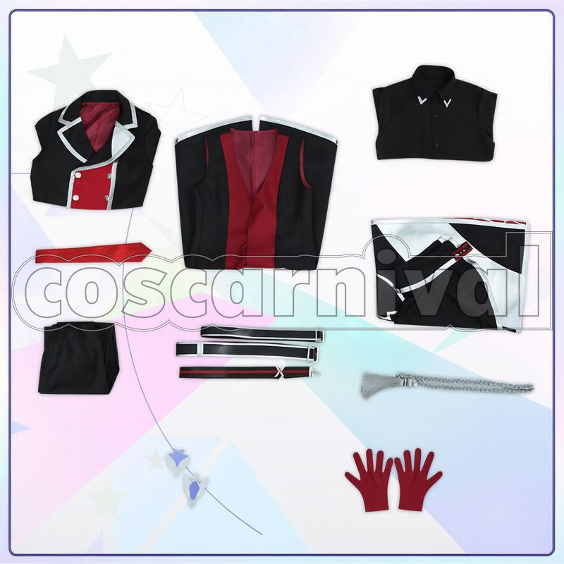 Hokuto Hidaka Attack! SOLO VS GAME Cosplay cosplay costume from Ensemble Stars!!, set view