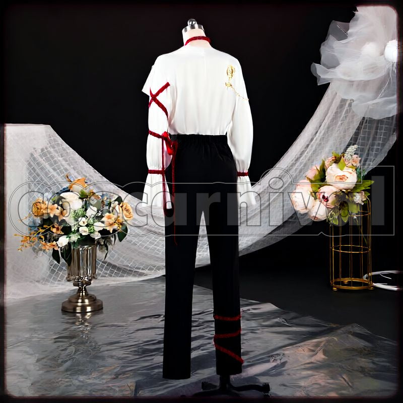 Mayoi Ayase, Shu Itsuki, HiMERU, Keito Hasumi, Arashi Narukami It's (k)not lov? Room Wear Cosplay cosplay costume from Ensemble Stars!!, back view 1
