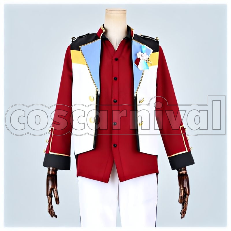 Jin Sagami 4th Anniversary Class Scout Cosplay cosplay costume from Ensemble Stars!, front view 1