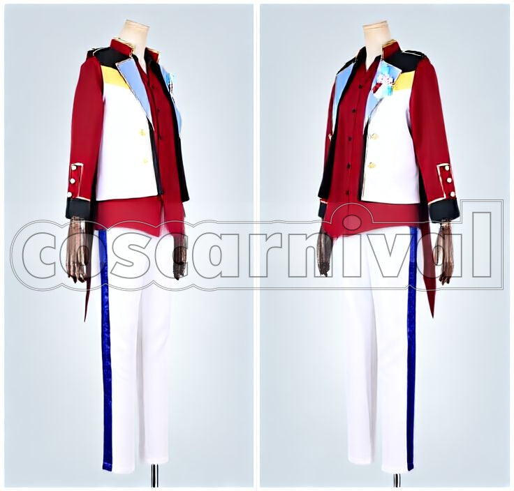 Jin Sagami 4th Anniversary Class Scout Cosplay cosplay costume from Ensemble Stars!, front view 2