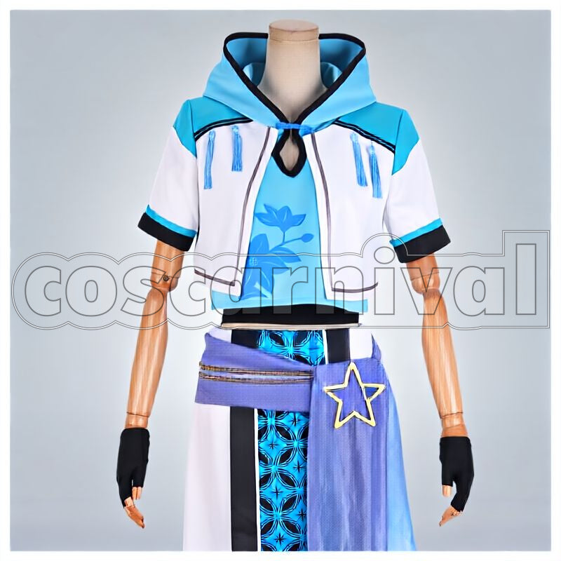 Kanata Shinkai Facing One Another! The Celestial Globe of the Night the Stars Meet Cosplay cosplay costume from Ensemble Stars!, front view 1