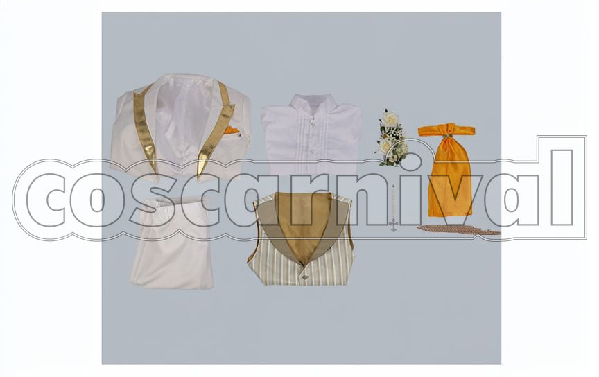 Kaoru Hakaze Bridal Cosplay cosplay costume from Ensemble Stars!, set view