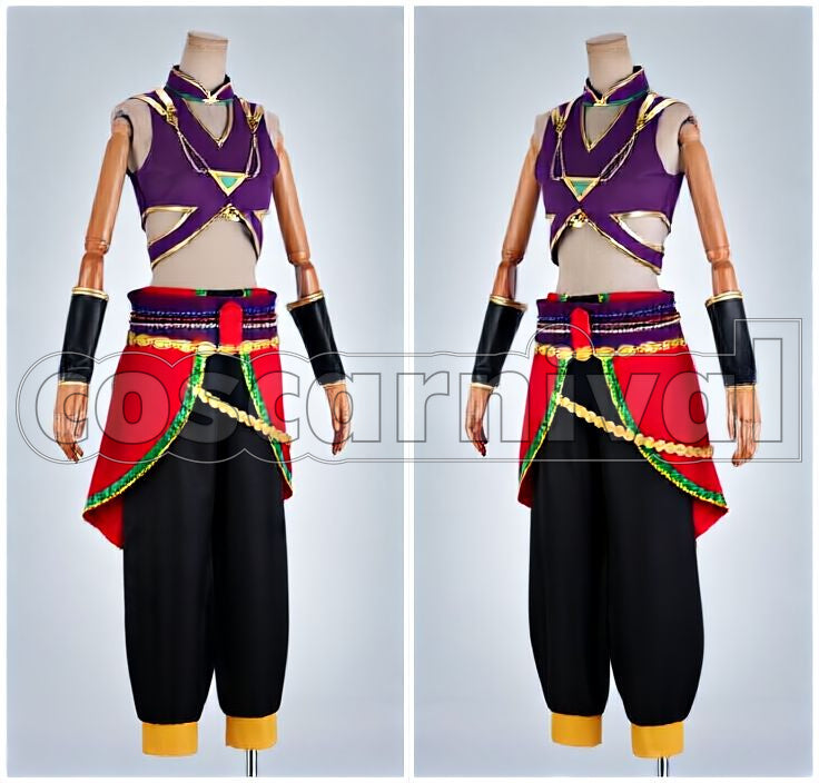 Kaoru Hakaze Scorching Hot! The Scenery of Southern Lands and Summer Vacation Cosplay cosplay costume from Ensemble Stars!, front view 2