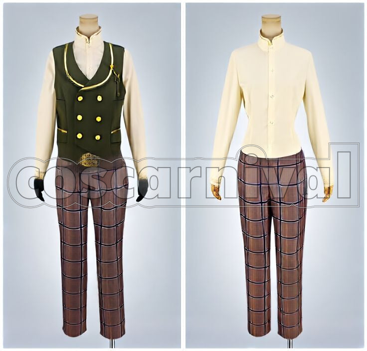 Keito Hasumi Biblio Cosplay cosplay costume from Ensemble Stars!, front view 3