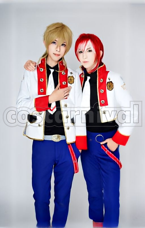 Keito Hasumi, Arashi Narukami, Kaoru Hakaze The Golden Wind*Wishing Live of Encouragement Cosplay cosplay costume from Ensemble Stars!, front view 5