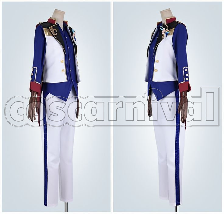 Knights Tsukasa Suou 4th Anniversary Class Scout Cosplay cosplay costume from Ensemble Stars!, side view