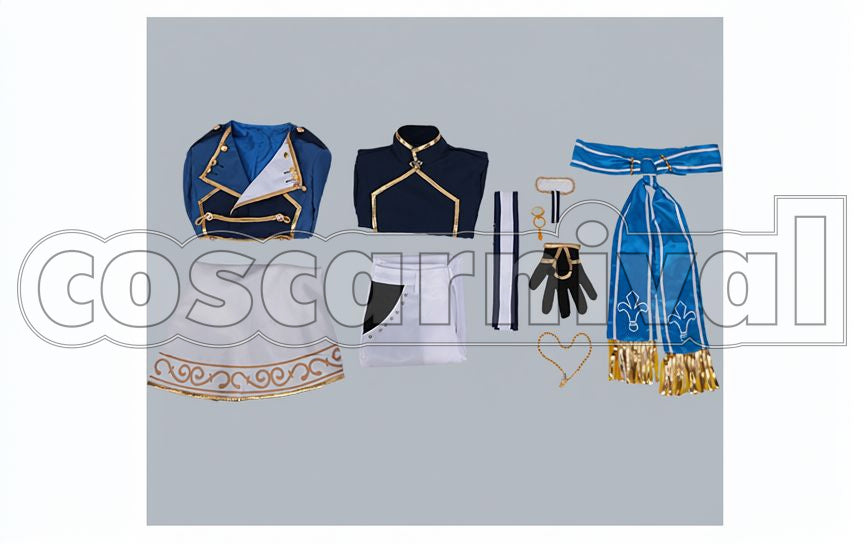 Knights Tsukasa Suou Album Series Cosplay cosplay costume from Ensemble Stars!!, set view
