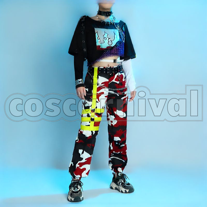 Koga Oogami Band BB Cosplay cosplay costume from Ensemble Stars!!, front view 2