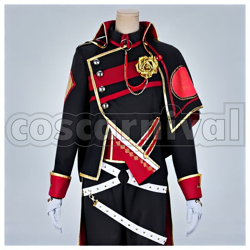 Koga Oogami Invitation Black Blood Banquet Cosplay cosplay costume from Ensemble Stars!, front view