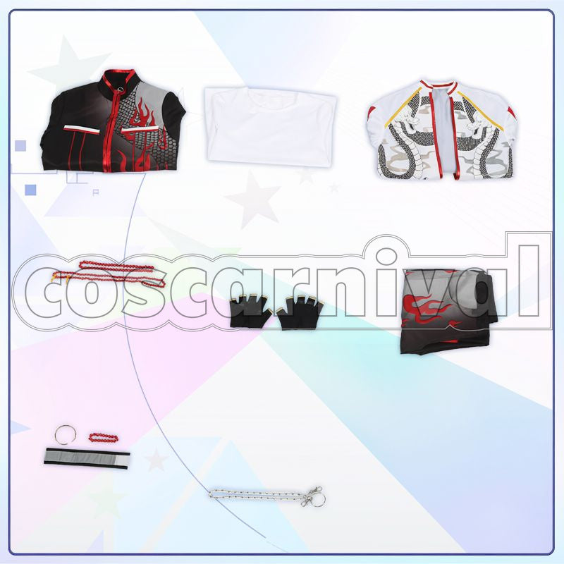 Kuro Kiryu Kuro Feature Scout Cosplay cosplay costume from Ensemble Stars!, set view