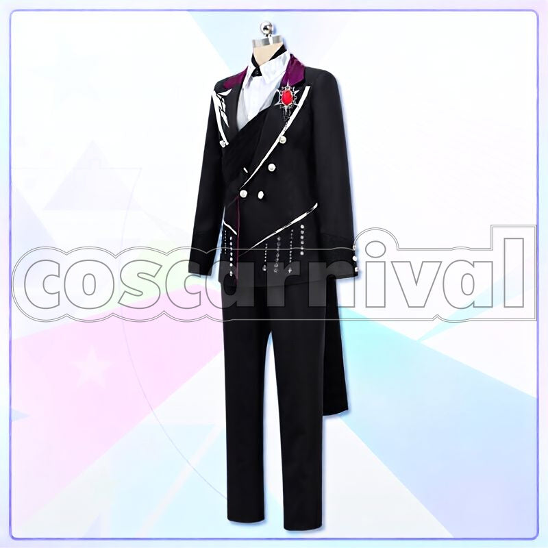 Kuro Kiryu Secret Jewellers Cosplay cosplay costume from Ensemble Stars!!, front view 3