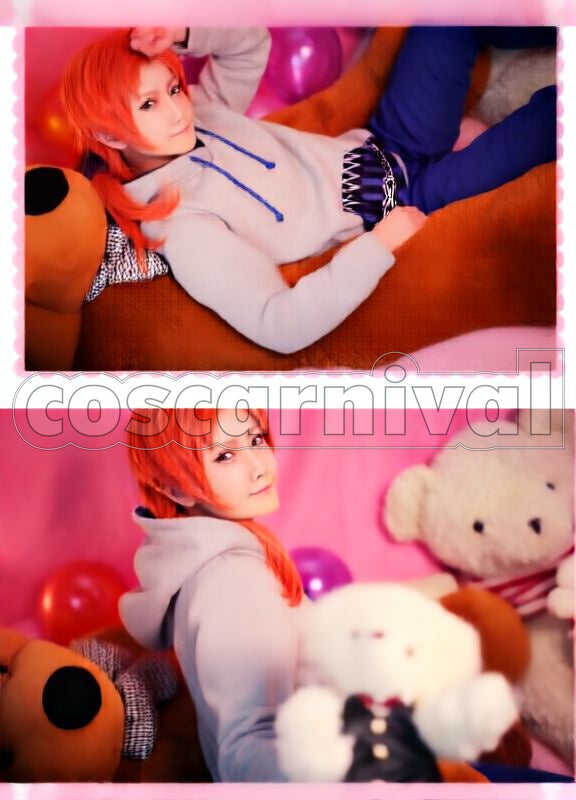 Leo Tsukinaga Teddy Bear Cosplay cosplay costume from Ensemble Stars!, front view 6