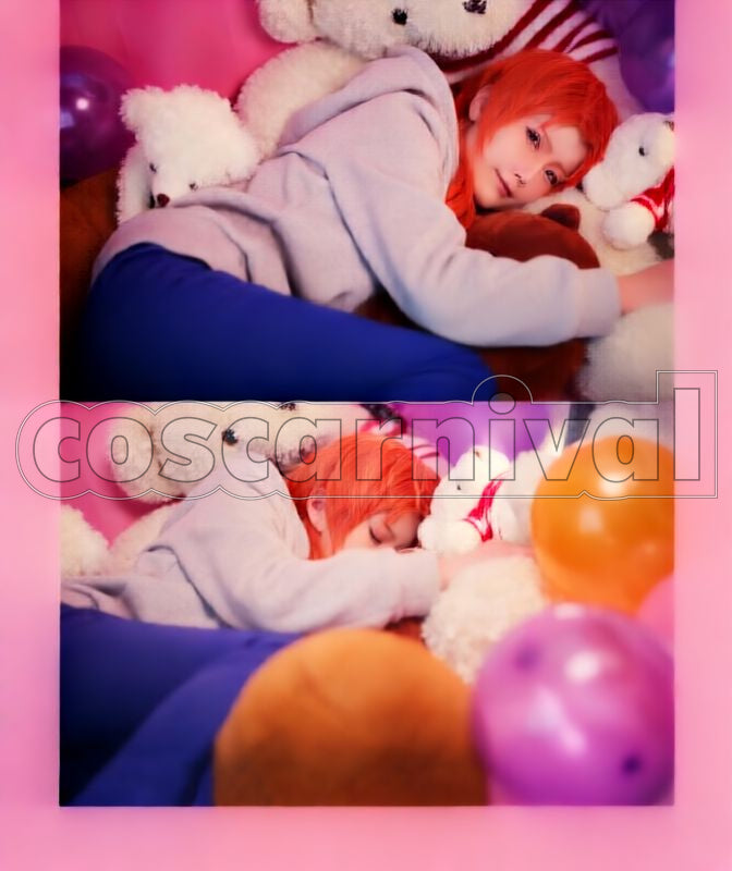 Leo Tsukinaga Teddy Bear Cosplay cosplay costume from Ensemble Stars!, front view 7