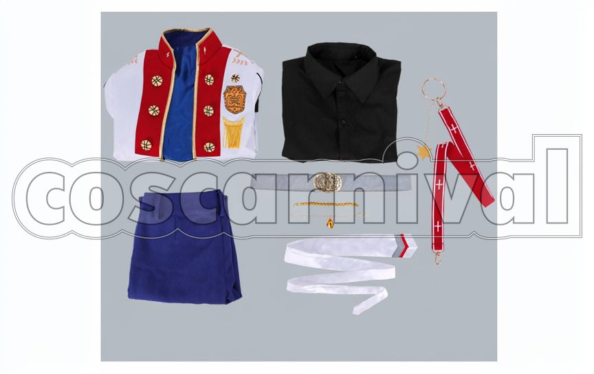 Madara Mikejima The Golden Wind*Wishing Live of Encouragement Cosplay cosplay costume from Ensemble Stars!, set view
